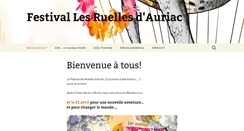 Desktop Screenshot of festival-les-ruelles-auriac.fr